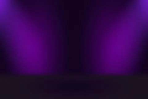 Studio Background Concept - abstract empty light gradient purple studio room Stock Illustration