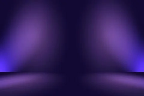 Studio Background Concept - abstract empty light gradient purple studio room Illustrazione stock