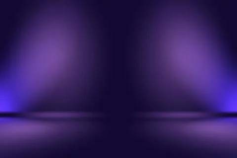 Studio Background Concept - abstract empty light gradient purple studio room Stock Illustration