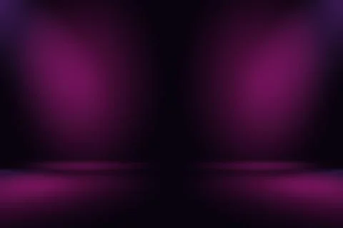 Studio Background Concept - abstract empty light gradient purple studio room Illustrazione stock