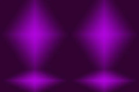 Studio Background Concept - abstract empty light gradient purple studio room Illustrazione stock