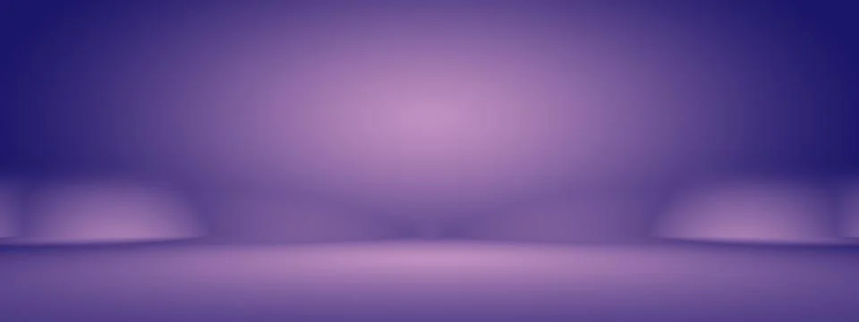 Studio Background Concept - abstract empty light gradient purple studio room Stock Illustration