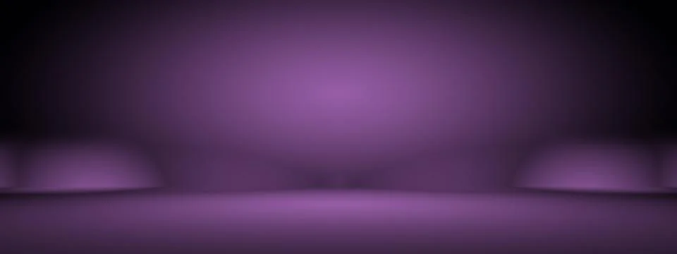Studio Background Concept - abstract empty light gradient purple studio room Stock Illustration