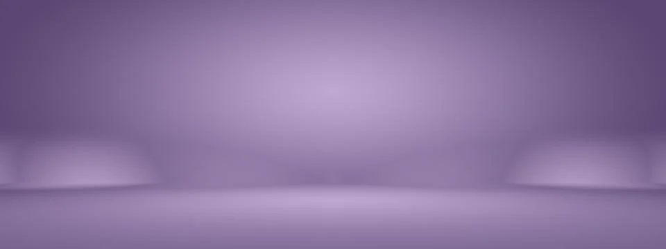 Studio Background Concept - abstract empty light gradient purple studio room Stockillustratie
