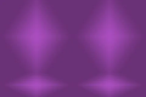 Studio Background Concept - abstract empty light gradient purple studio room Illustrazione stock