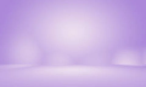 Studio Background Concept - abstract empty light gradient purple studio ro... Stock Photos