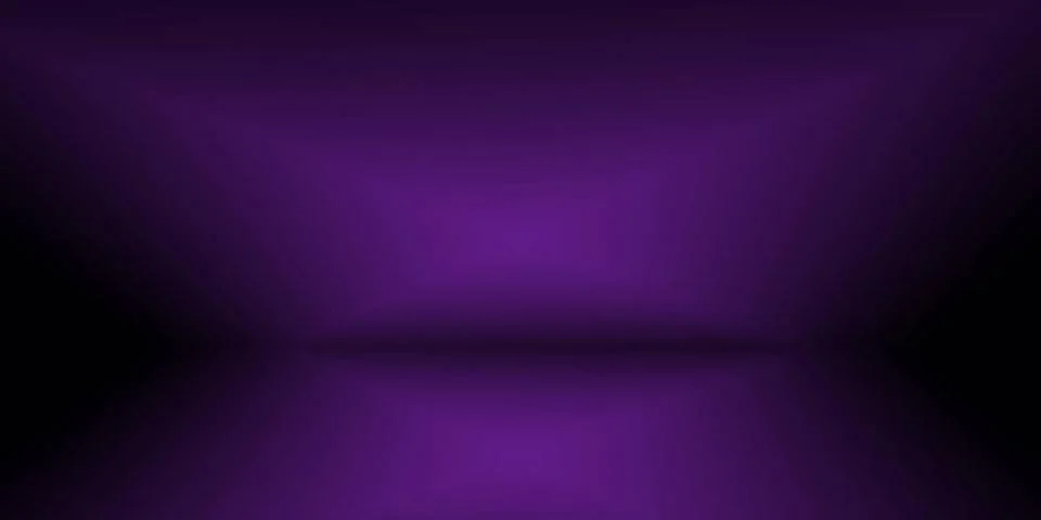 Studio Background Concept - abstract empty light gradient purple studio ro... Stock Photos