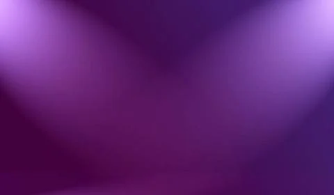 Studio Background Concept - abstract empty light gradient purple studio ro... Stock Photos