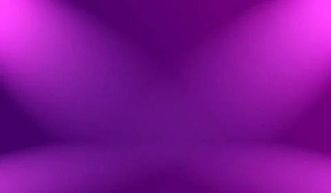 Studio Background Concept - abstract empty light gradient purple studio ro... Foto stock