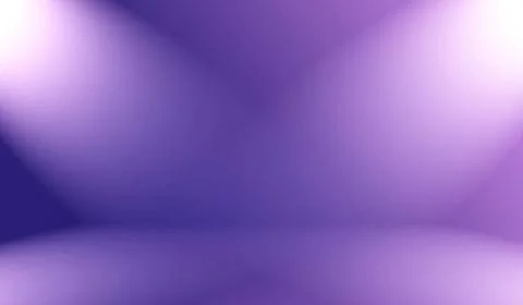 Studio Background Concept - abstract empty light gradient purple studio ro... Foto stock