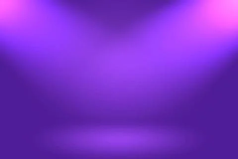 Studio Background Concept - abstract empty light gradient purple studio ro... Foto stock
