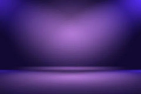 Studio Background Concept - abstract empty light gradient purple studio ro... Foto stock