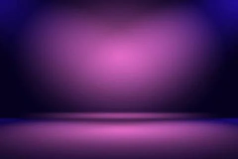 Studio Background Concept - abstract empty light gradient purple studio ro... Foto stock