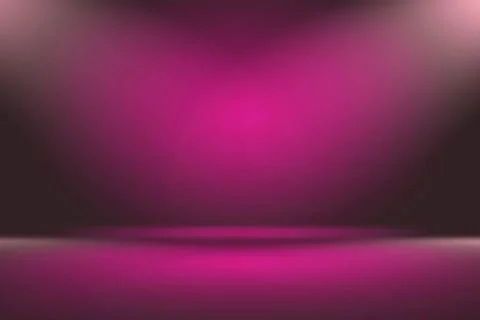 Studio Background Concept - abstract empty light gradient purple studio ro... Foto stock
