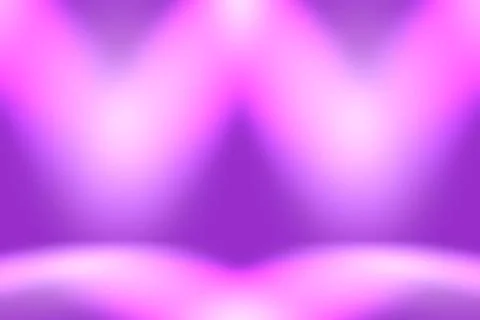 Studio Background Concept - abstract empty light gradient purple studio ro... Stock Photos