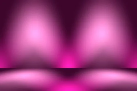Studio Background Concept - abstract empty light gradient purple studio ro... Foto stock