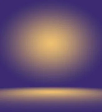 Studio Background Concept - abstract empty light gradient purple studio ro... Stock Photos
