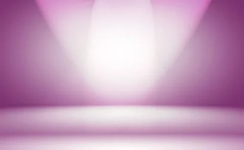 Studio Background Concept - abstract empty light gradient purple studio ro... Stock Photos