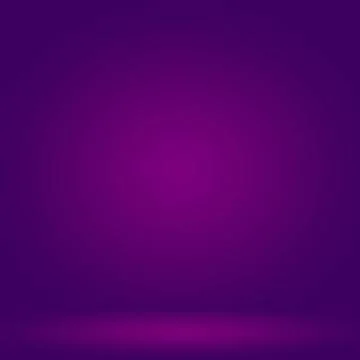 Studio Background Concept - abstract empty light gradient purple studio ro... Stock Photos