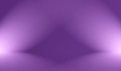 Studio Background Concept - abstract empty light gradient purple studio ro... Foto stock