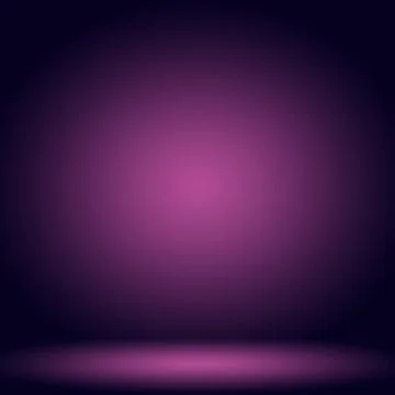 Studio Background Concept - abstract empty light gradient purple studio ro... Stock Photos