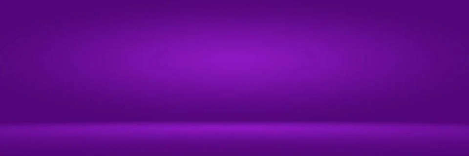 Studio Background Concept - abstract empty light gradient purple studio ro... Stock Photos