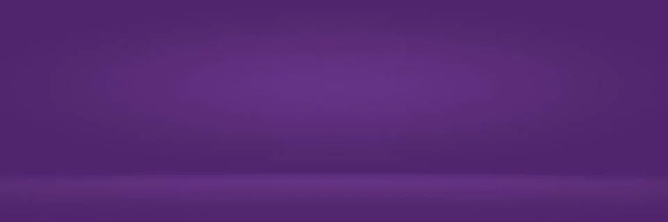 Studio Background Concept - abstract empty light gradient purple studio ro... Stock Photos