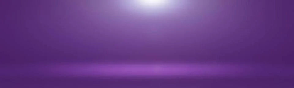 Studio Background Concept - abstract empty light gradient purple studio ro... Stock Photos
