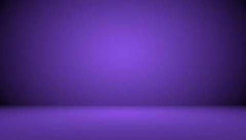 Studio Background Concept - Dark Gradient purple studio room background for Stockillustratie