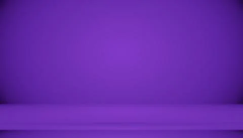Studio Background Concept - Dark Gradient purple studio room background for Stockillustratie