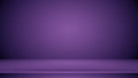 Studio Background Concept - Dark Gradient purple studio room background for Stockillustratie