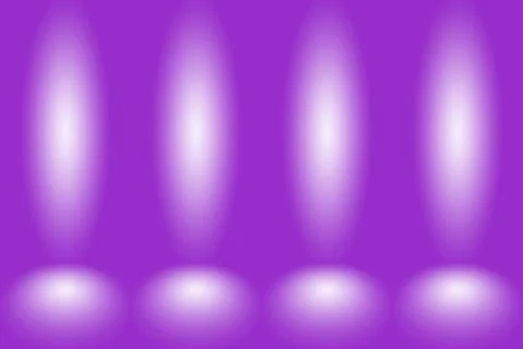 Studio Background Concept - Dark Gradient purple studio room background for Stockillustratie