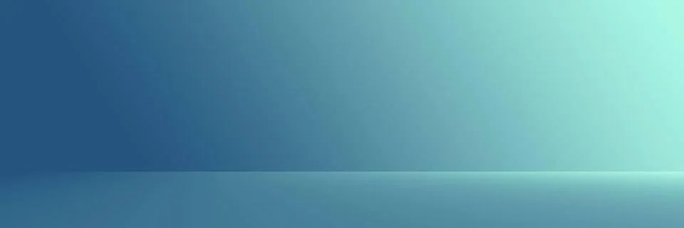 Studio Background - Gradient luxury dark blue horizontal studio room backg... Stock Photos