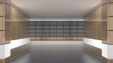 Studio Background Stock Illustration