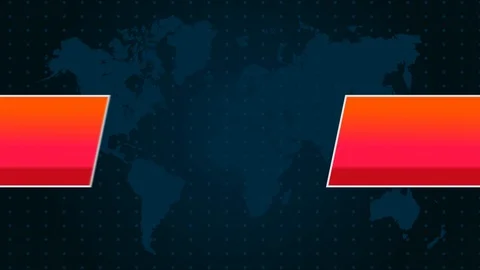 Studio Background for live news report and Video stock 129374683