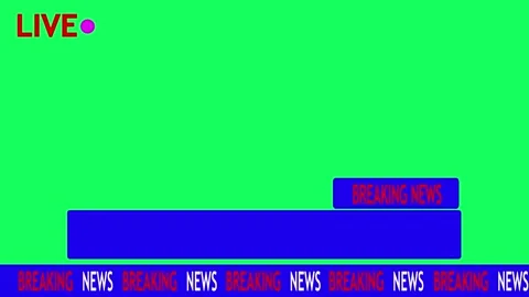 Studio Background for news report and breaking news on world live report. m.. Stock Footage 307979312