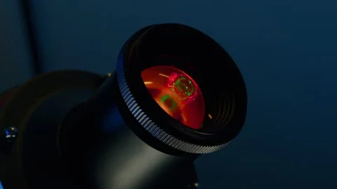 Studio equipment: close-up of snoot on light Stock-Footage 325202165