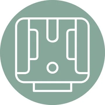 Studio Flash Strobe Monoblight Photography Lighting Equipment Icon イラスト素材