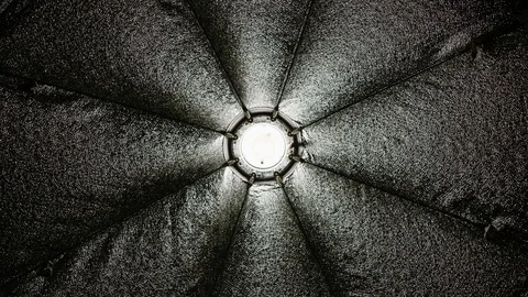 Studio Flash Strobe Professional Lightning Stock-Footage 104211037