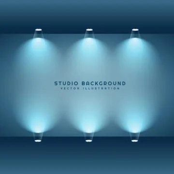 Studio gallery wall Stock Illustration