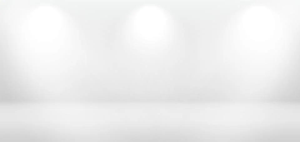 Studio gray background. Empty room with spotlight effect. Vector modern space Stockillustratie