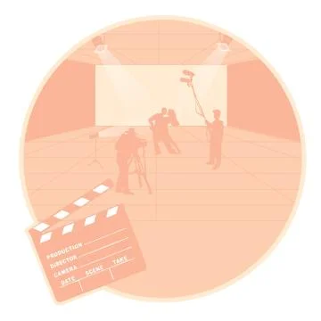 Studio Stock Illustration