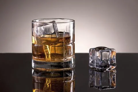 Studio image of liquor. Stock Photos