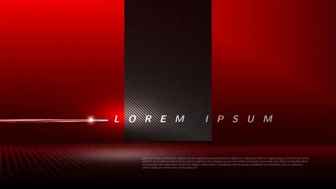 Studio interior with carbon fiber texture. Vector background, template, mockup Stock Illustration