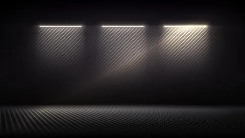 Studio interior with carbon fiber texture. Modern carbon fiber textured pin.. 스톡 일러스트