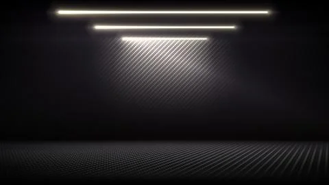 Studio interior carbon fiber texture. Dark background for mounting, product 스톡 일러스트