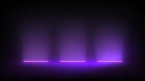 Studio interior, stage with neon, led lighting. Background. Backdrop product Stock Illustration