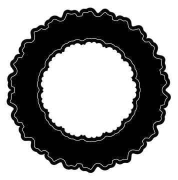 Studio Isolated Black And White Object with Removed Background for Versatil.. Stock Illustration