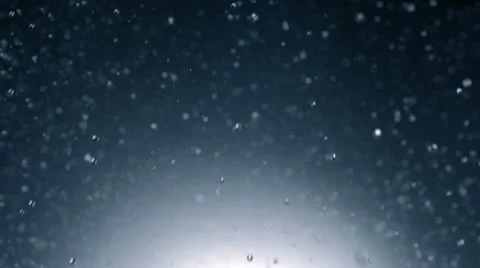 Studio Isolated Rain, Slow Motion Stock Footage 9288453