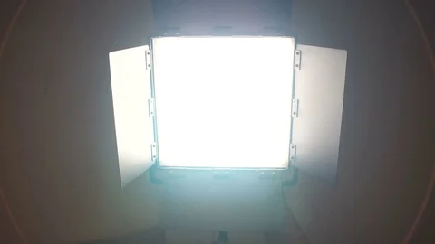 Studio led light Stock Footage 84902378
